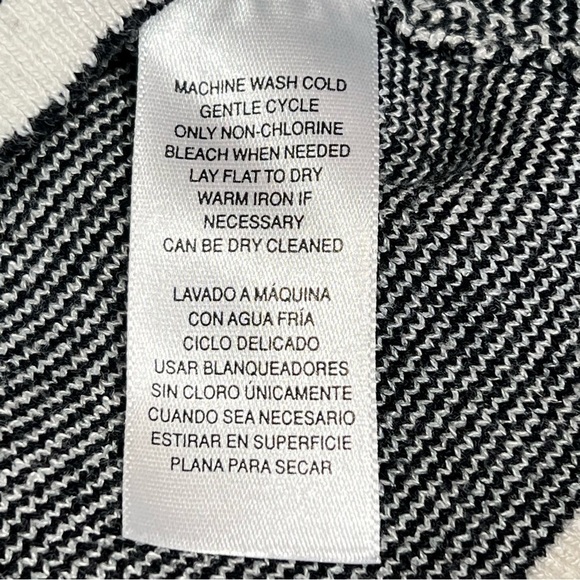JONES NEW YORK Woman Long Sleeve Black White Sweater Top Sz 2X - Picture 16 of 16